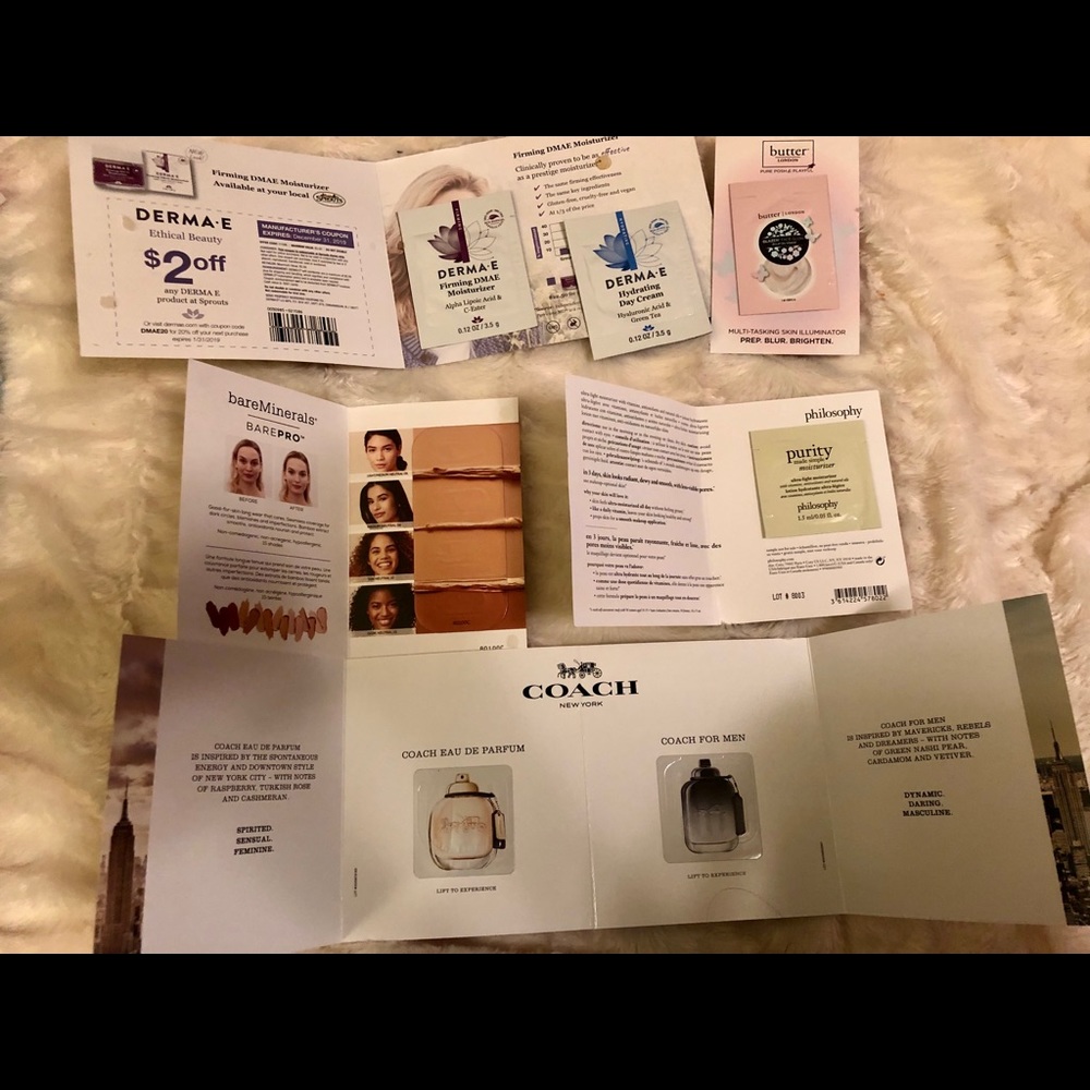 Samples prestigious brands bundle